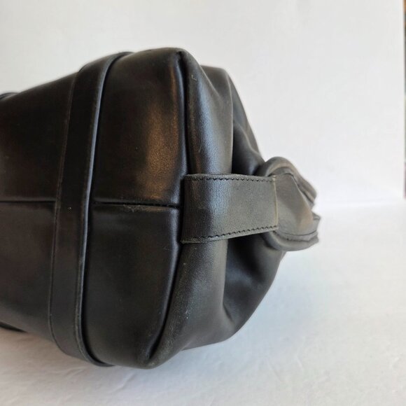 EUC Vintage Coach Soft Satchel (4055) in Black - Picture 8 of 14